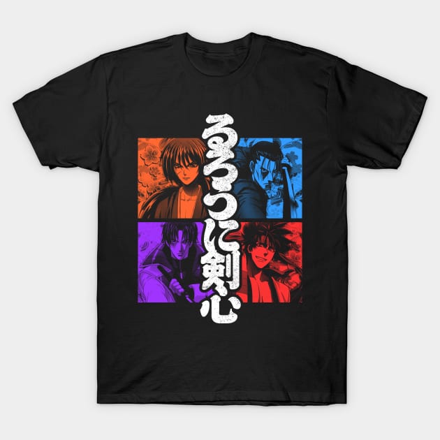 Meiji Team (color) T-Shirt by geekingink